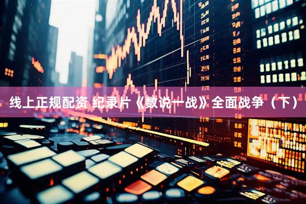 线上正规配资 纪录片《数说一战》全面战争（下）