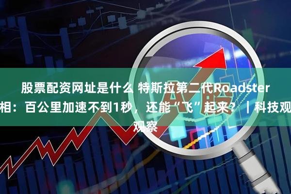 股票配资网址是什么 特斯拉第二代Roadster亮相：百公里加速不到1秒，还能“飞”起来？｜科技观察